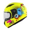 KAPPA HKJ04FG126 KASK J04 JUNIOR INTEGRALNY ŻÓŁTY NEON